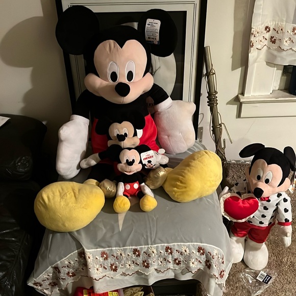 Disney Other - Mickey Mouse bundle stuff plushy $100 for bundle $25 a piece.